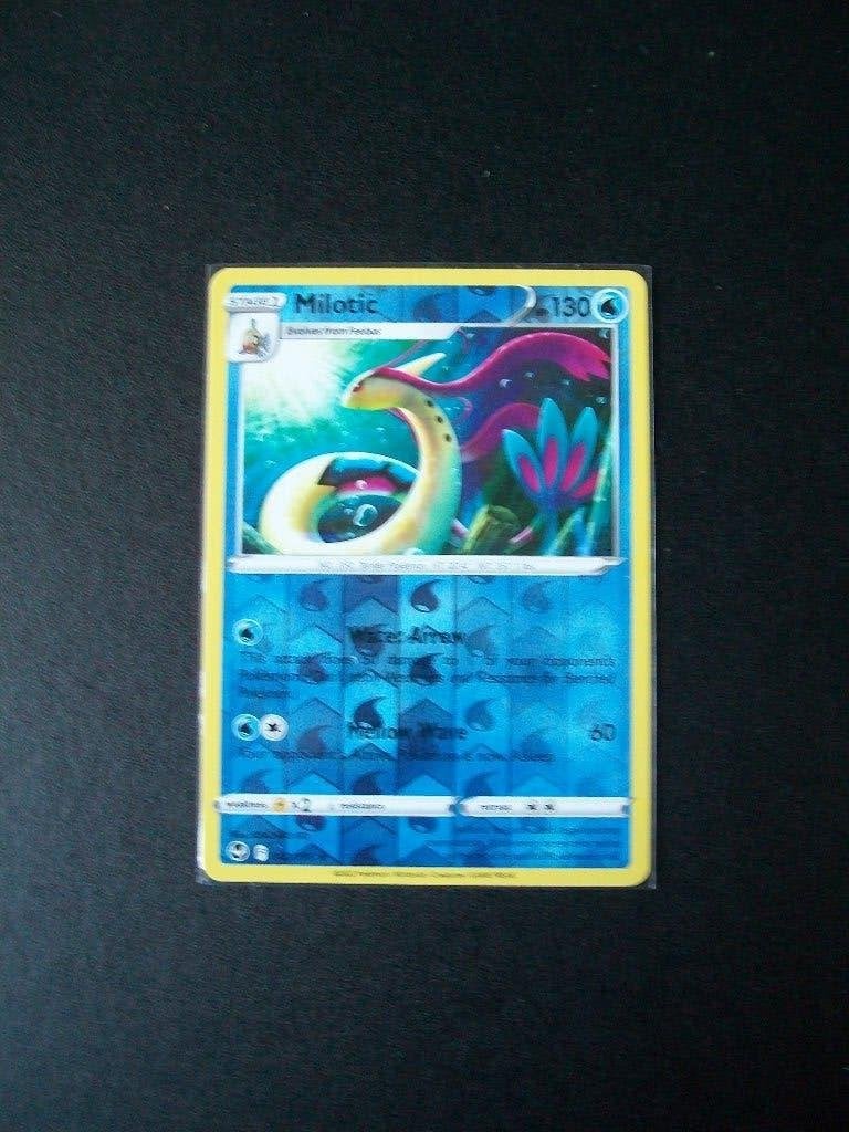 4466: Nieuwe Pokemon Kaart holofoil MILOTIC Hp 130 (040/195), Verzenden, Nieuw, Losse kaart, Foil