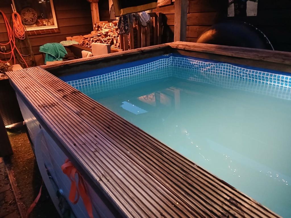 prefab , en verwarmd zwembad, Ophalen, Minder dan 80 cm, Nieuw, Minder dan 200 cm