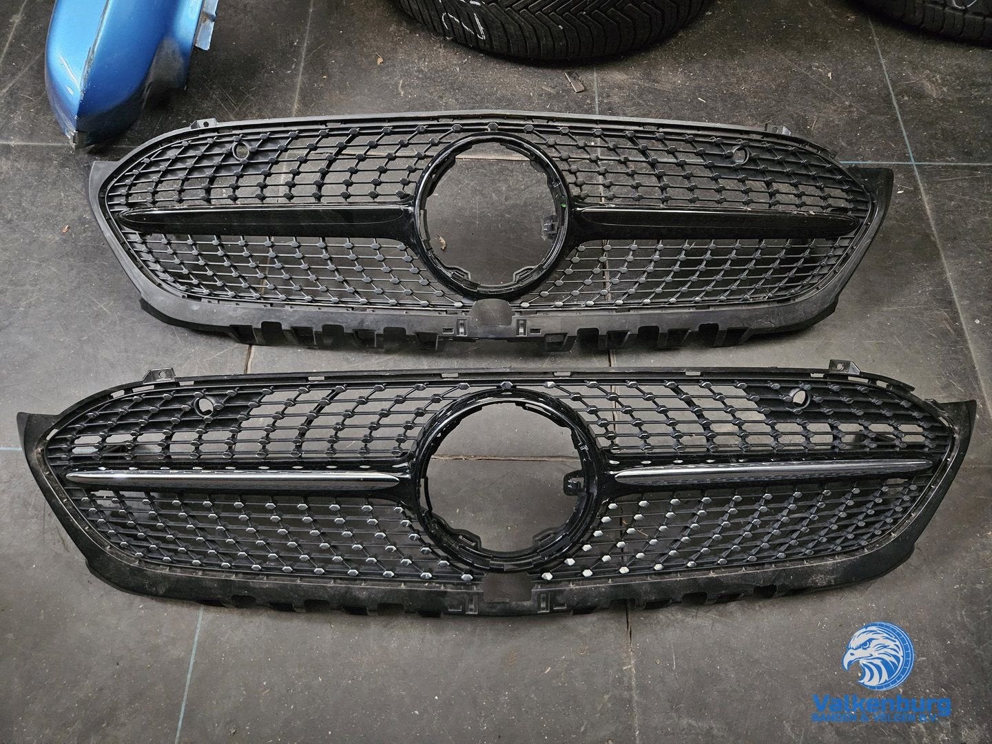Originele Mercedes A-Klasse W177 Diamond Grill zwart Distron, Gebruikt, -, Ophalen of Verzenden, -
