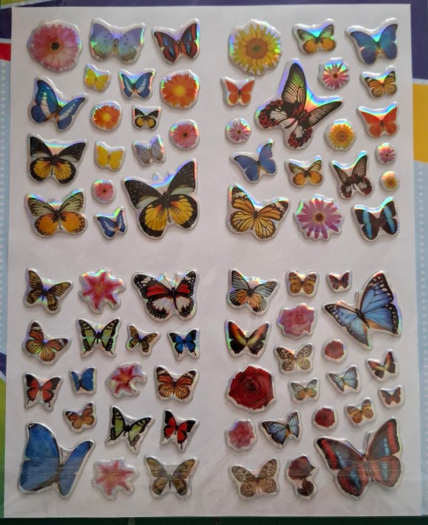 4 A4 vellen 3D stickers NIEUW - Disney, Winnie de Poeh, Ophalen of Verzenden, Nieuw, Meerdere stickers