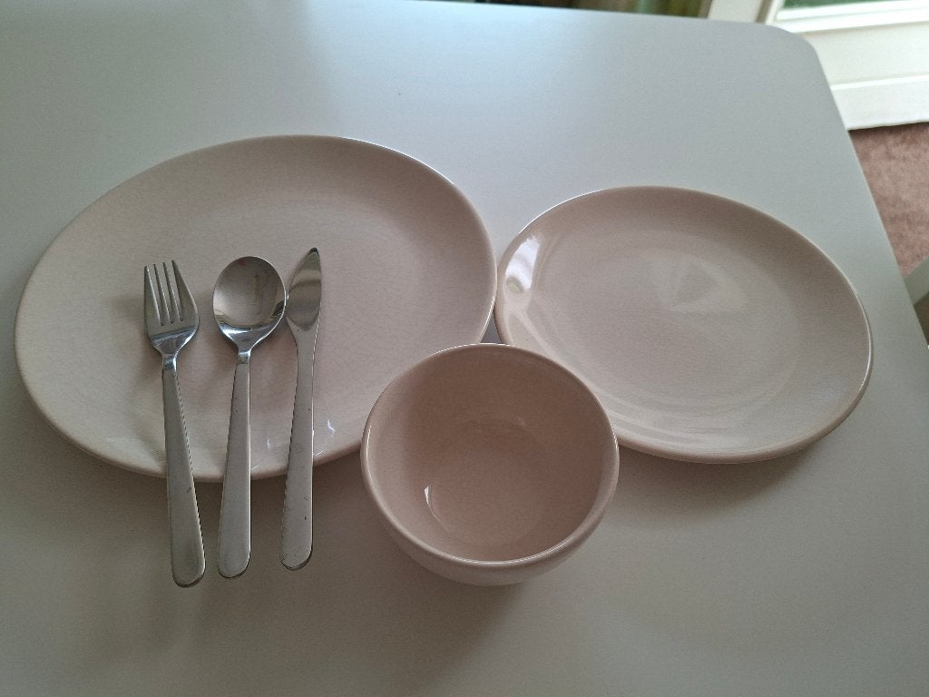Eetservies en bestek, Ophalen, Gebruikt, IKEA, Rvs of Chroom
