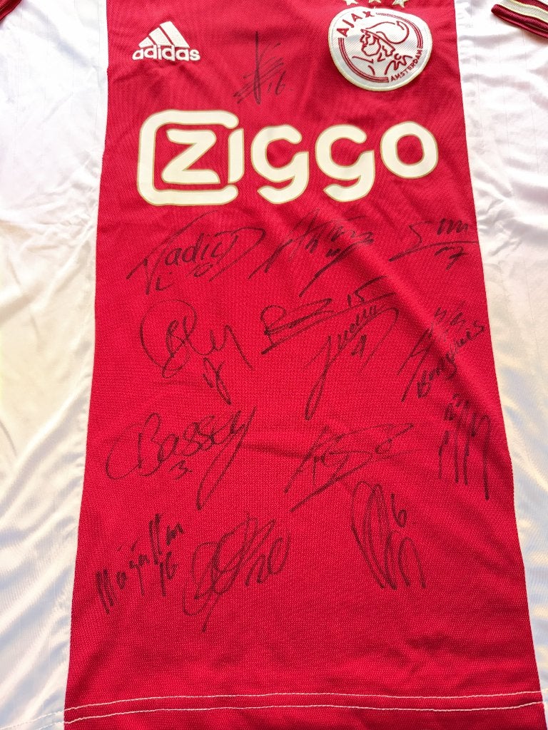 Ajax Thuisshirt 2022-2023 gesigneerd, Verzamelen, Sportartikelen en Voetbal, Ophalen of Verzenden, Nieuw, Ajax, Shirt