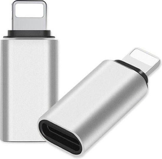 Lightning naar USB C Adapter - Aluminium - Snelladen, Verzenden, Nieuw