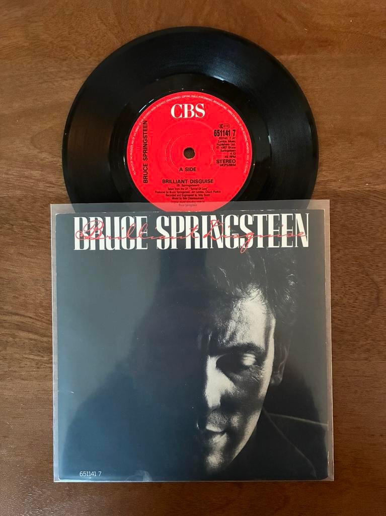 Bruce Springsteen - Brilliant disguise, Ophalen of Verzenden, 7 inch, Single