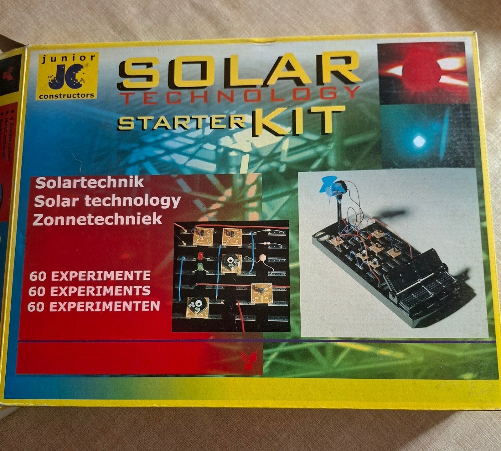 JC Solar Technology Starter Kit - 60 Experimenten, Ophalen of Verzenden, Gebruikt, Bouwen