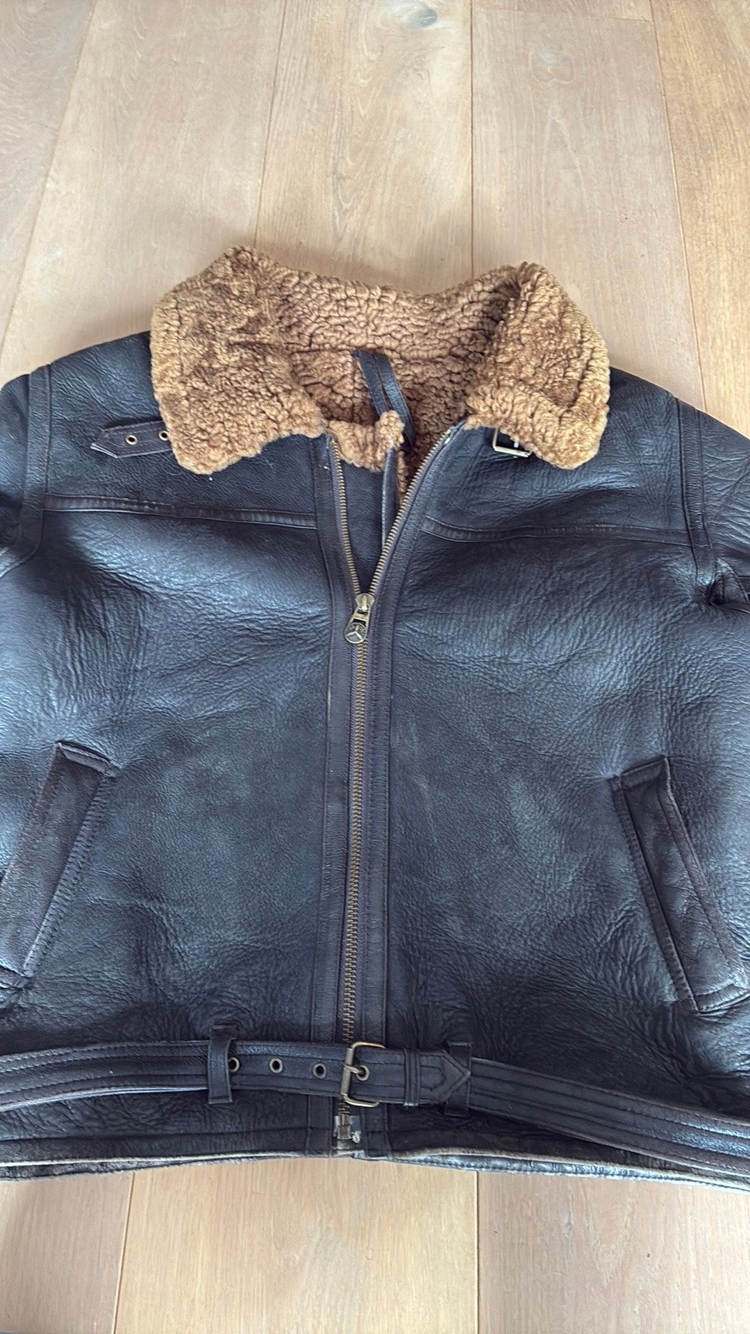 Pall Mall / PME Lammy Sheepskin Jacket XL, Kleding | Heren, Ophalen of Verzenden, Zo goed als nieuw, Maat 56/58 (XL), Bruin