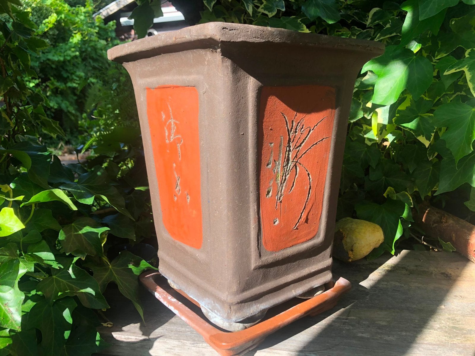 Bonsaipot 22,5x22.5x32cm, Tuin en Terras, Tuinhuizen, Ophalen of Verzenden, 3 ramen of meer