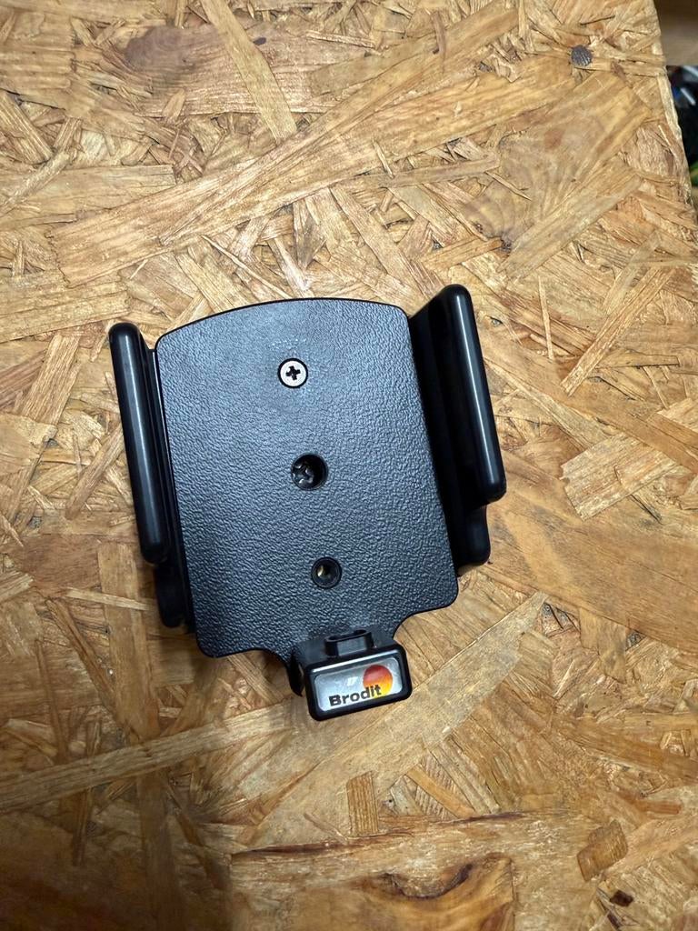 Brodit iPhone houder (Lightning doorvoer) + swivel, Ophalen of Verzenden, Gebruikt, Auto