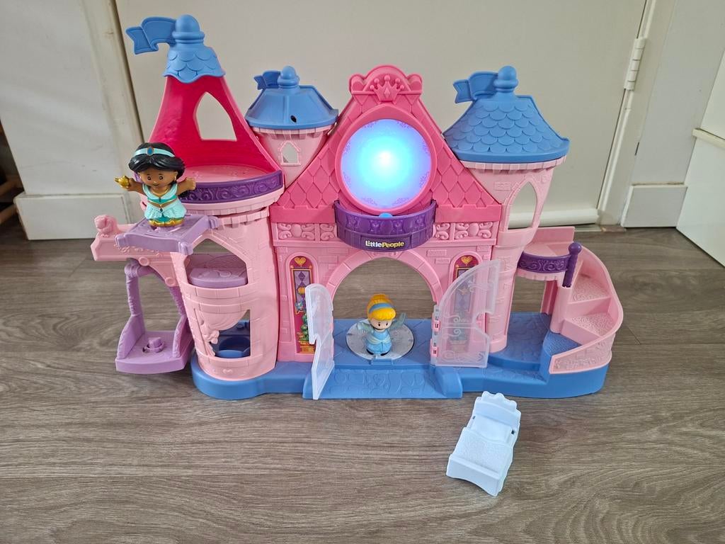 Little People Princess Kasteel VTech, Kinderen en Baby's, Speelgoed | Overig, Ophalen, Zo goed als nieuw, Jongen of Meisje