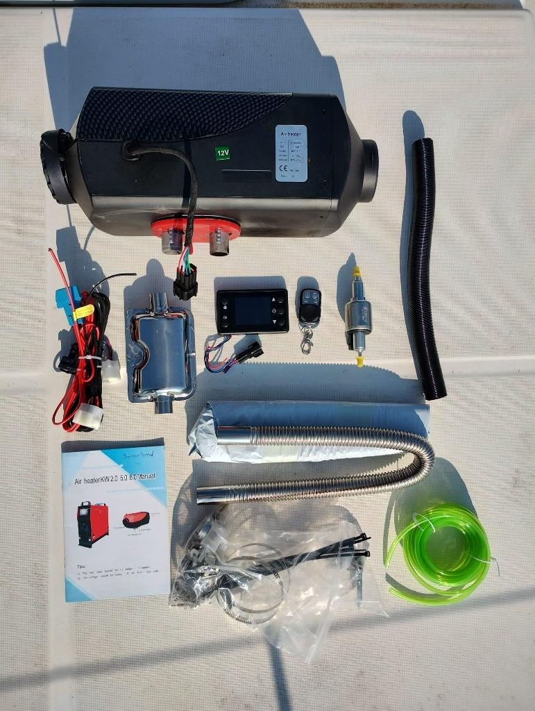 Dieselkachel (hete lucht) 5kW, Huis en Inrichting, Ophalen, Gebruikt, Inbouw, Overige soorten