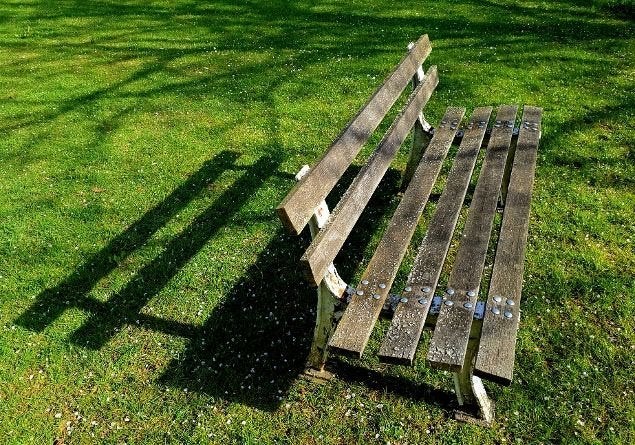 Witte gietijzeren zware tuinbank hardhout, Tuin en Terras, Tuinbanken, Ophalen, Gebruikt, Hout