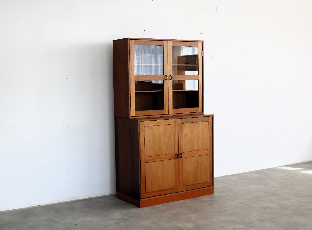 vintage wandkasten | vitrinekasten | C. Hvidt, ., Ophalen of Verzenden, Minder dan 100 cm, 25 tot 50 cm