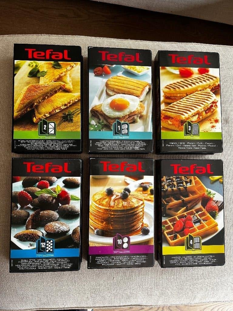 Tefal snack collection plates, Ophalen, Uitneembare platen