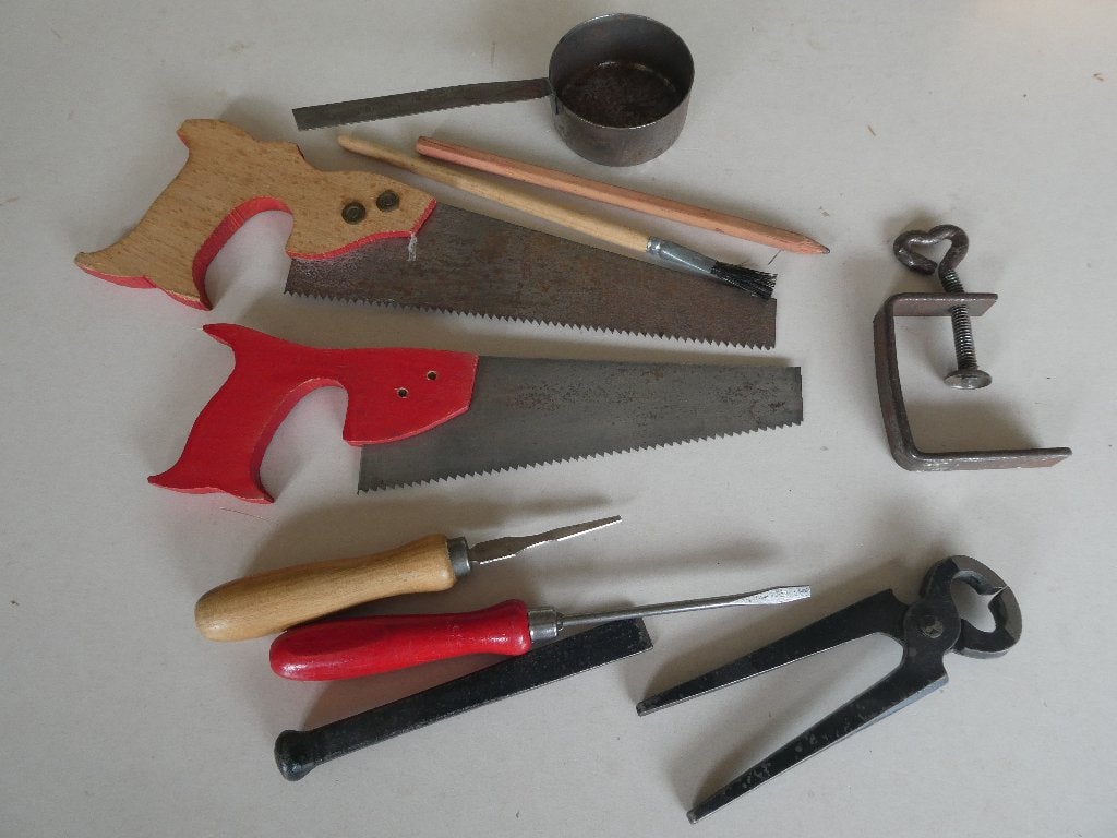 heel oud kindergereedschap, Antiek en Kunst, Ophalen of Verzenden
