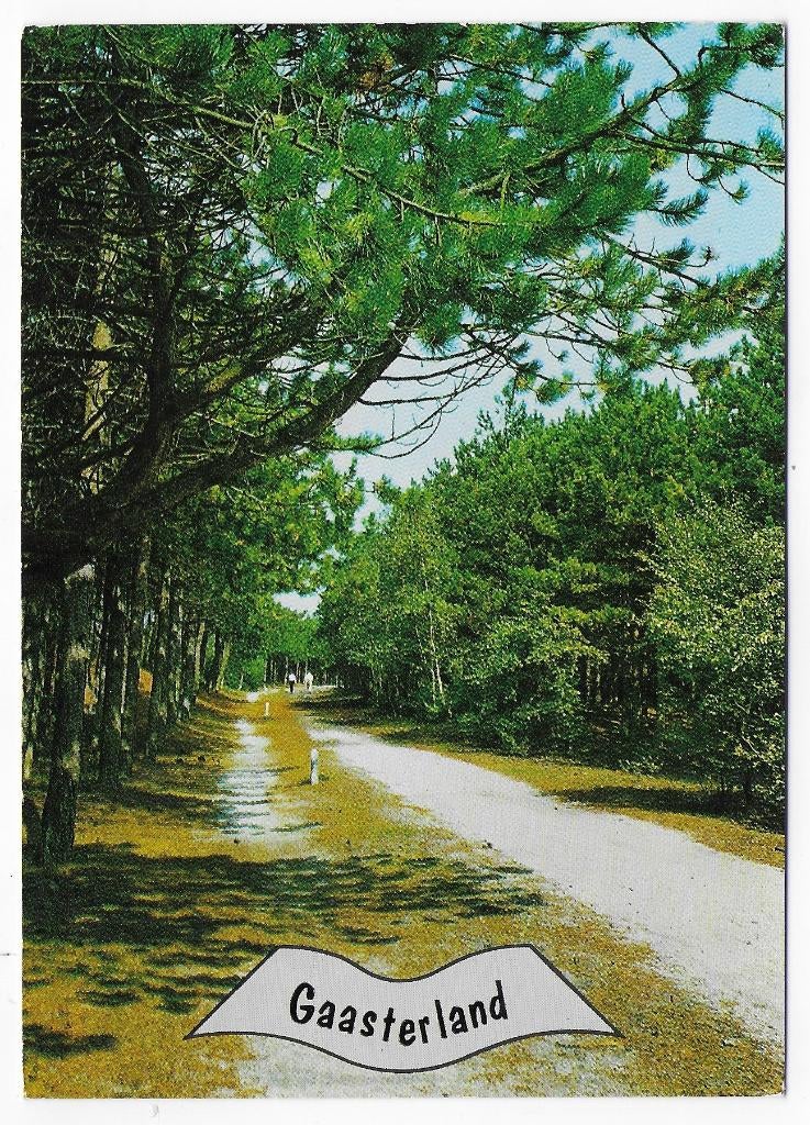Gaasterland Gelopen Ansichtkaart (B2718 ), Ophalen of Verzenden, 1980 tot heden, Gelopen