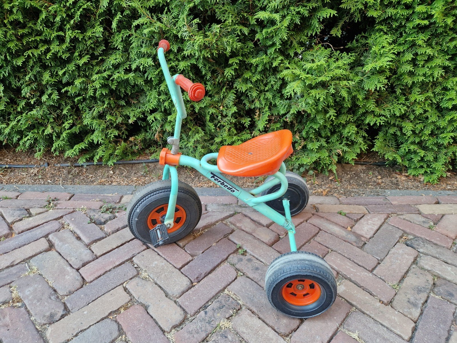 Vintage Perbedo driewieler - Gebruikt, Ophalen of Verzenden, Gebruikt, Trapvoertuig