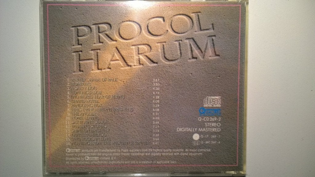Procol Harum - The Treasure Album Greatest Hits, Ophalen of Verzenden, Zo goed als nieuw, Poprock, Album