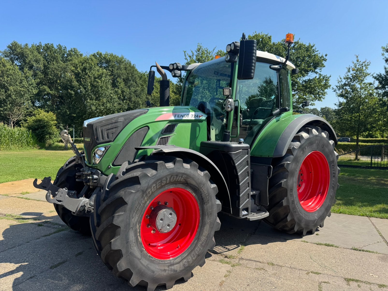 Fendt 724 S4 ProfiPlus, Ophalen, Gebruikt, Meer dan 160 Pk, Fendt