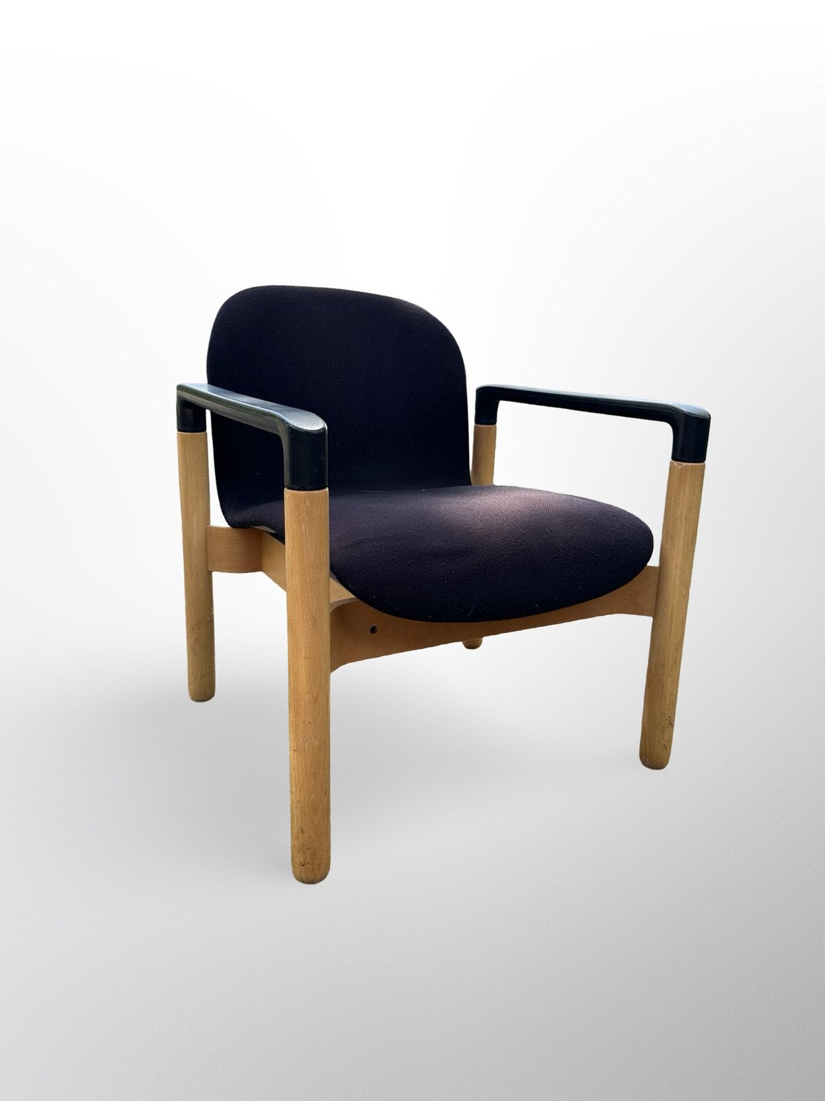 Originele Thonet Flex 2200 fauteuil – Gerd Lange jaren 70, Huis en Inrichting, Ophalen, Kunststof, Gebruikt, Bruin
