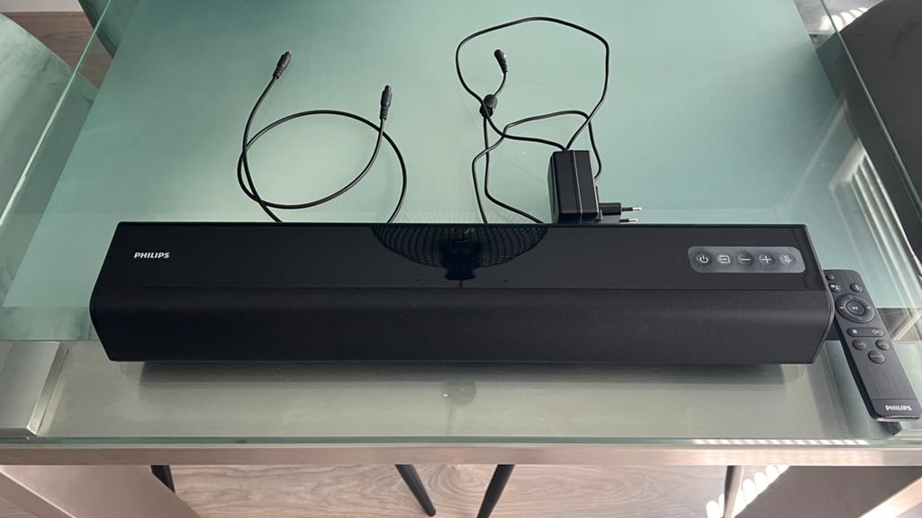 Philips Soundbar met afstandsbediening, Ophalen, Bluetooth, Zo goed als nieuw