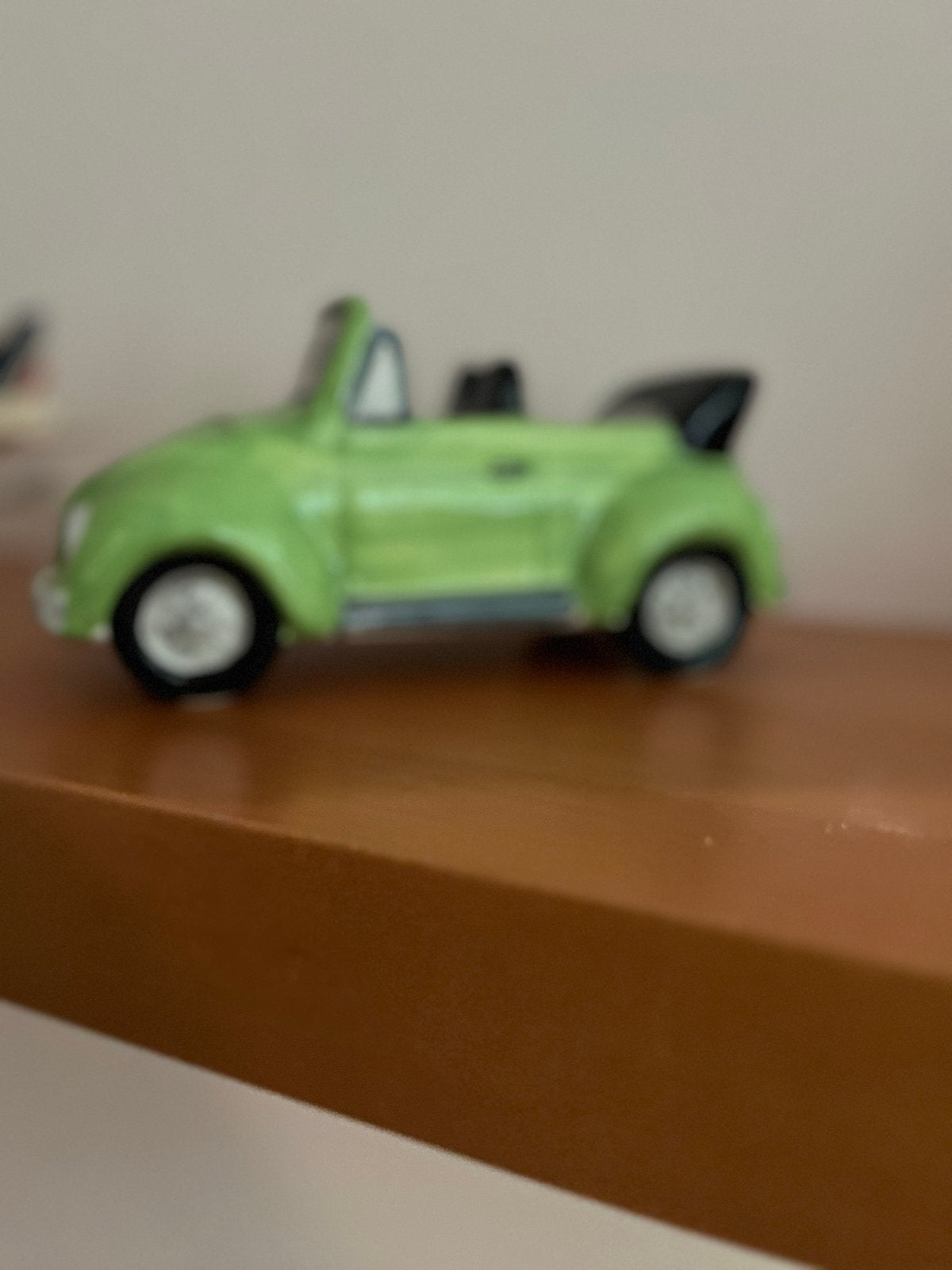 Groene Kever Cabrio Spaarpot - Vintage Stijl, Ophalen of Verzenden, Gebruikt