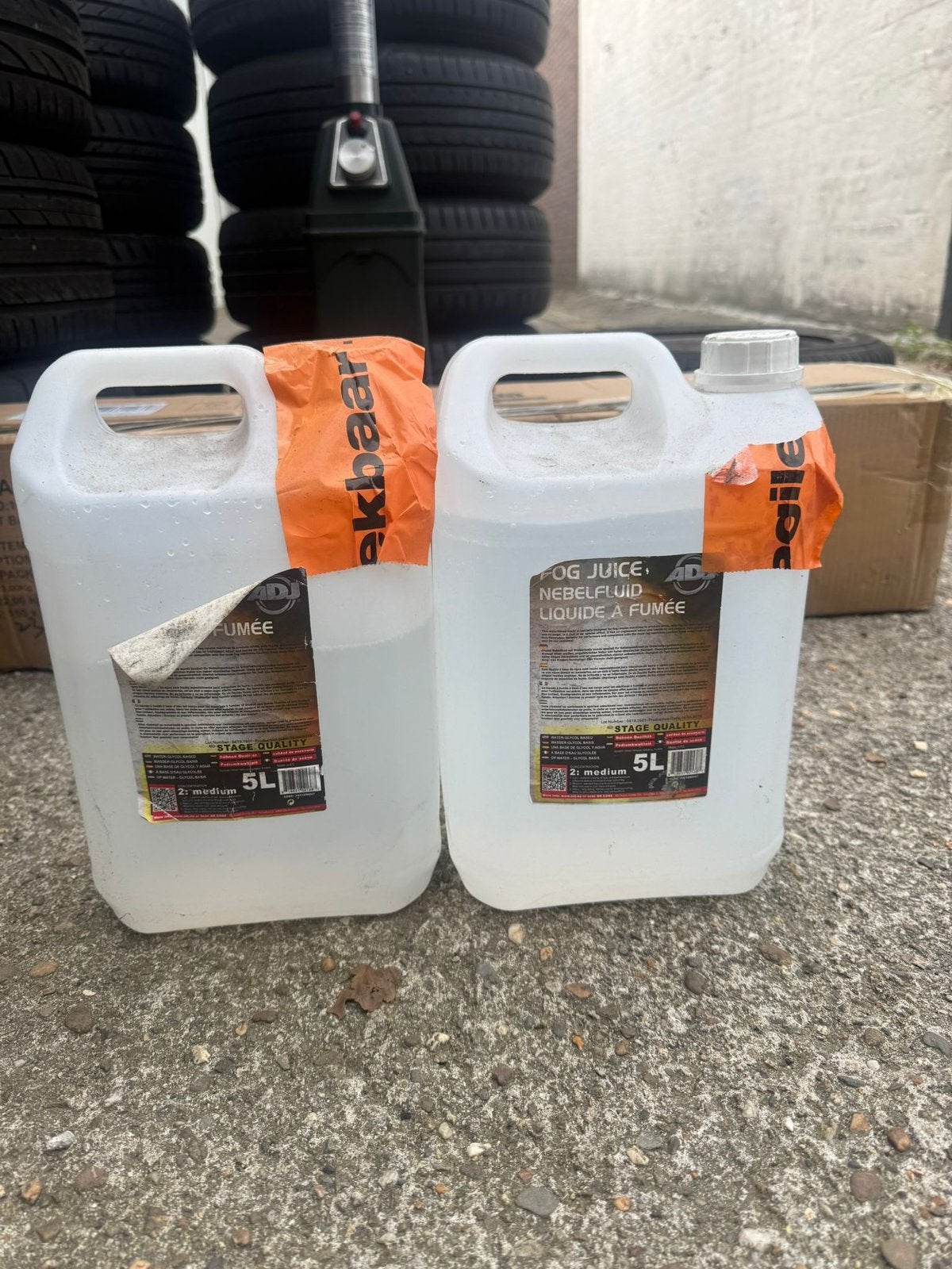 Rookmachine vloeistof 2 kannen a 5 liter, Ophalen, Nieuw, Feestartikel, Overige