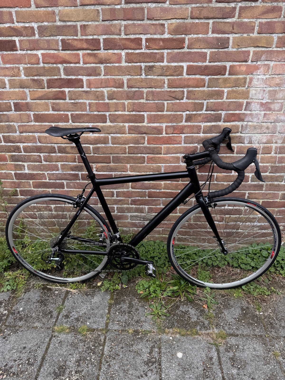Racefiets met Shimano 105/Tiagra, nieuw opgebouwd, Overige merken, 28 inch, Velgrem, Aluminium