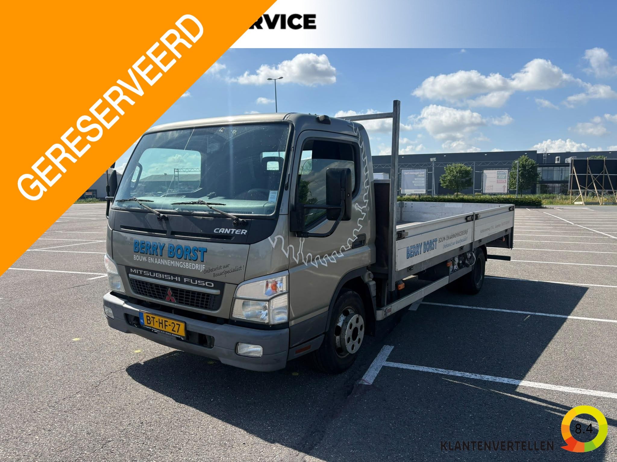 Mitsubishi Canter 6c14 Airco, radio, trekhaak, Auto's, Bestelauto's, Bedrijf, Te koop, Airconditioning, Radio, Trekhaak, Mitsubishi