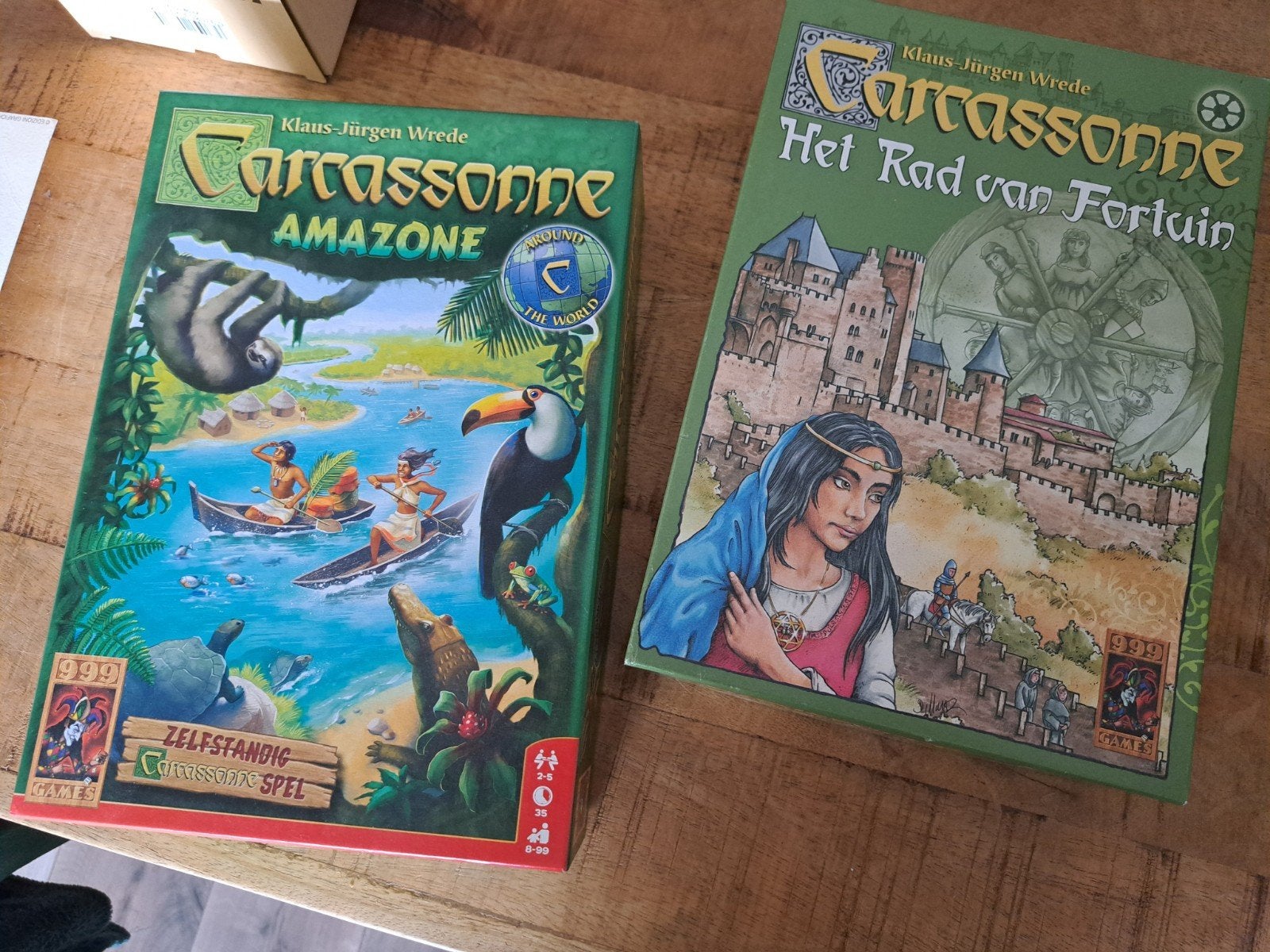 carcassone spellen, Ophalen of Verzenden, Zo goed als nieuw