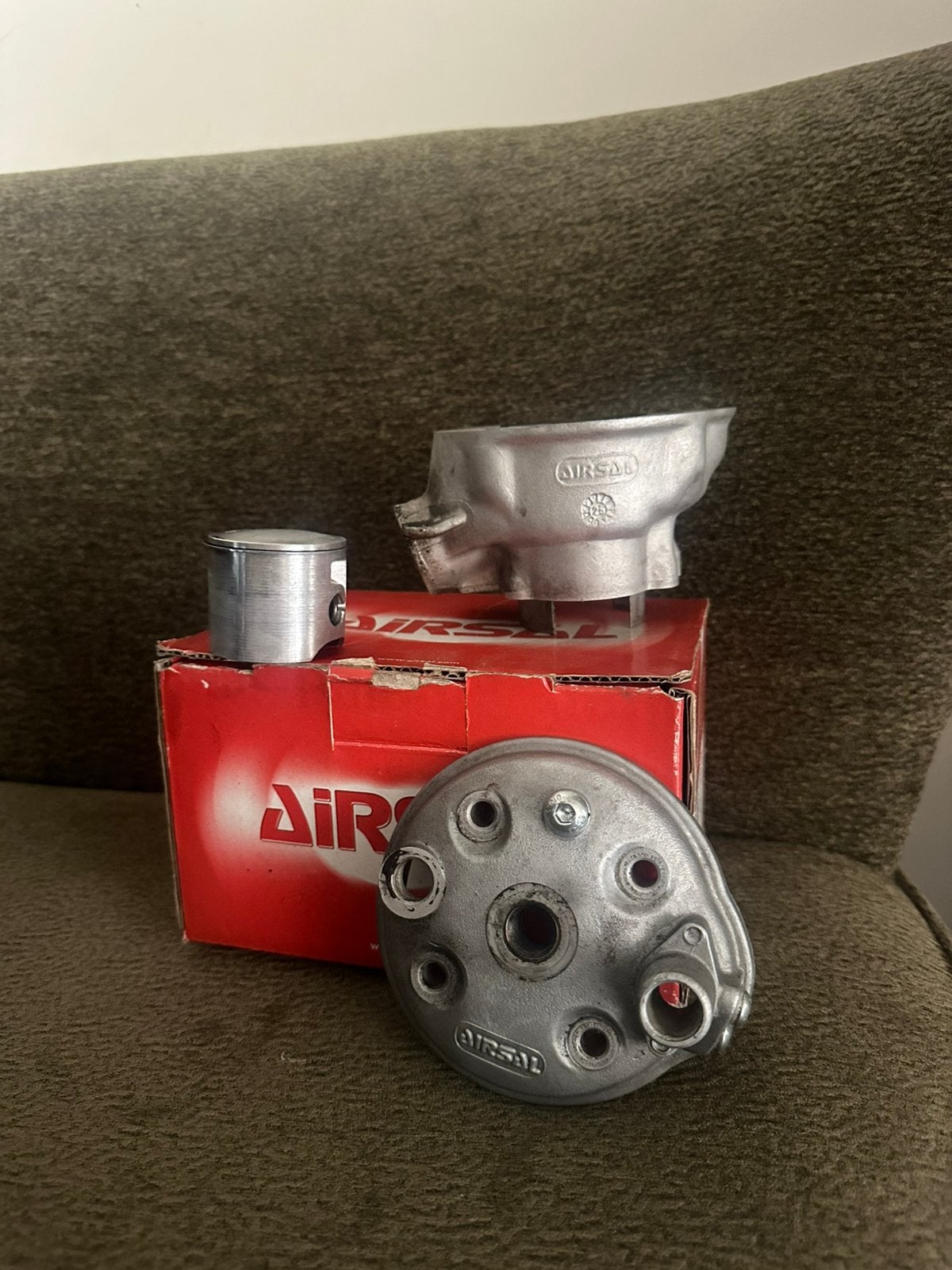 80cc Airsal aluminium am6, Ophalen of Verzenden, Zo goed als nieuw, Cilinder