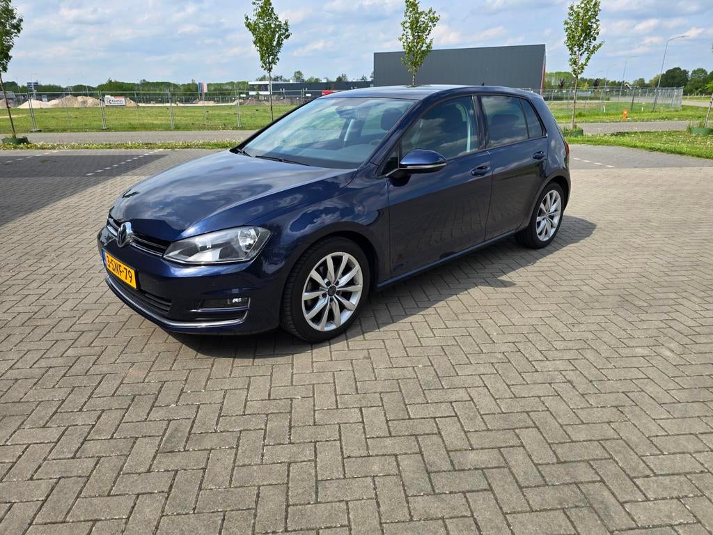 Volkswagen Golf 1.2 TSI 77KW 5D 2014 Blauw, Voorwielaandrijving, Zwart, 4 cilinders, Blauw