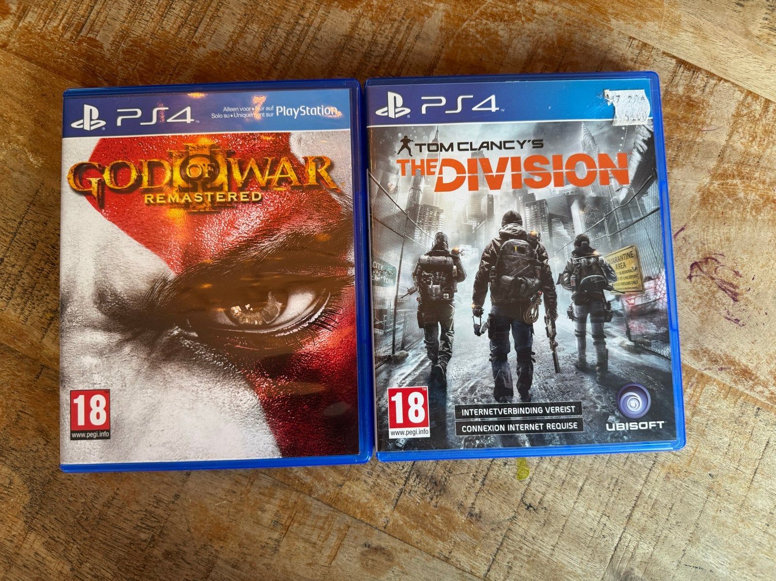 PS4 Games: God of War Remastered & The Division, Avontuur en Actie, Online, Vanaf 18 jaar, 1 speler