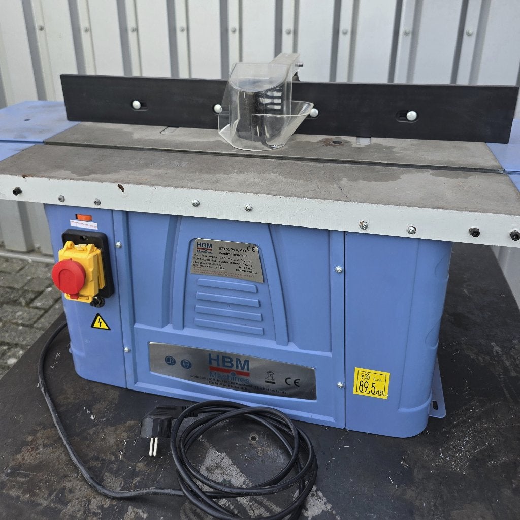 HBM MR 40 Bovenfreesmachine houtfrees 230v, Gebruikt, HBM, Ophalen of Verzenden, Bovenfrees