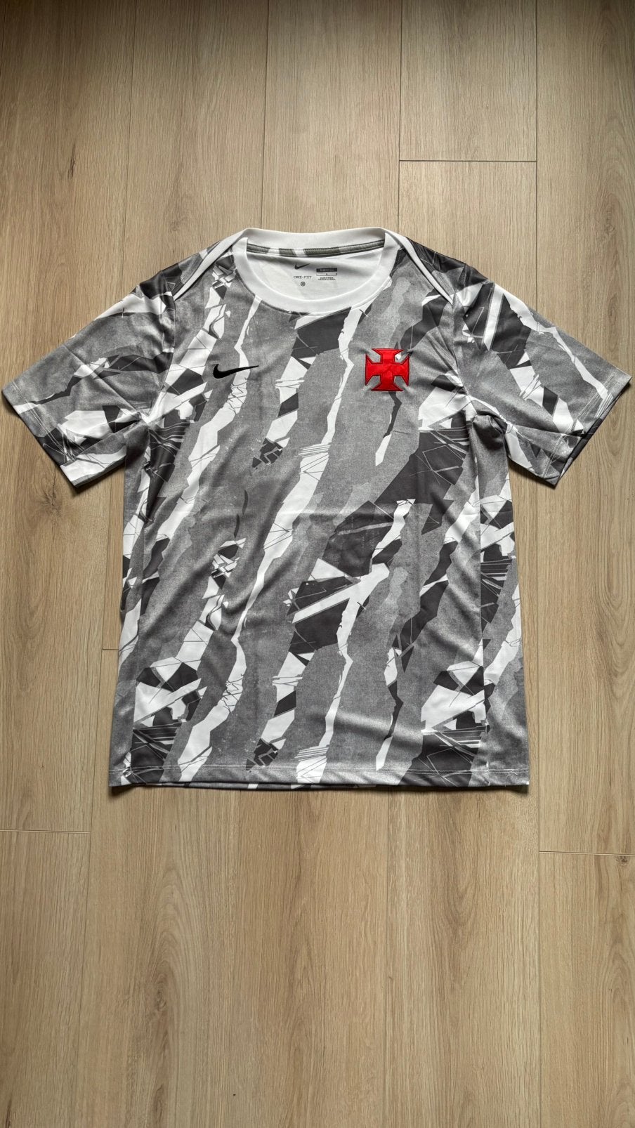 Vasco Warming Up shirt, Verzenden, Nieuw, Maat 52/54 (L), Grijs