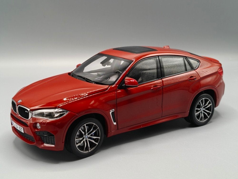Norev 1:18 Modelauto BMW X6 M 2015 Red Metallic - NEW in OVP, Auto, Norev, Norev, Nieuw