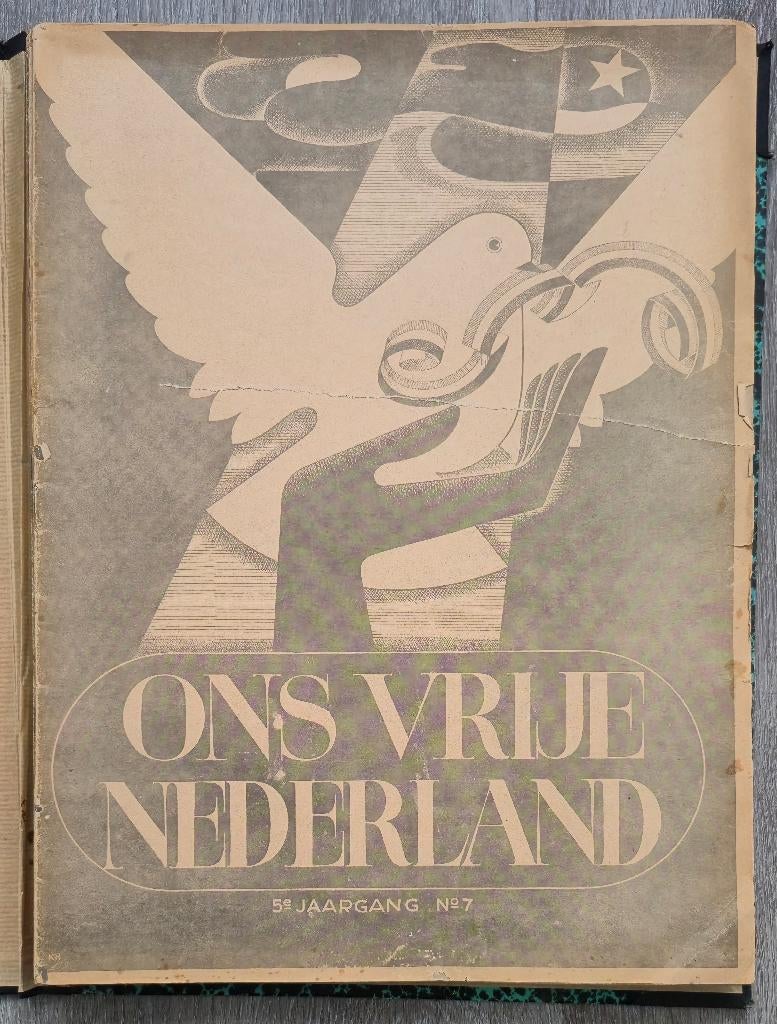 Ons Vrije Nederland 24 nummers 5e jaargang, Ophalen of Verzenden