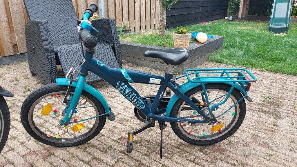 Alpina Yabber 16 inch jongensfiets, Fietsen en Brommers, Fietsen | Jongens, Ophalen, Gebruikt, Velgrem, Alpina