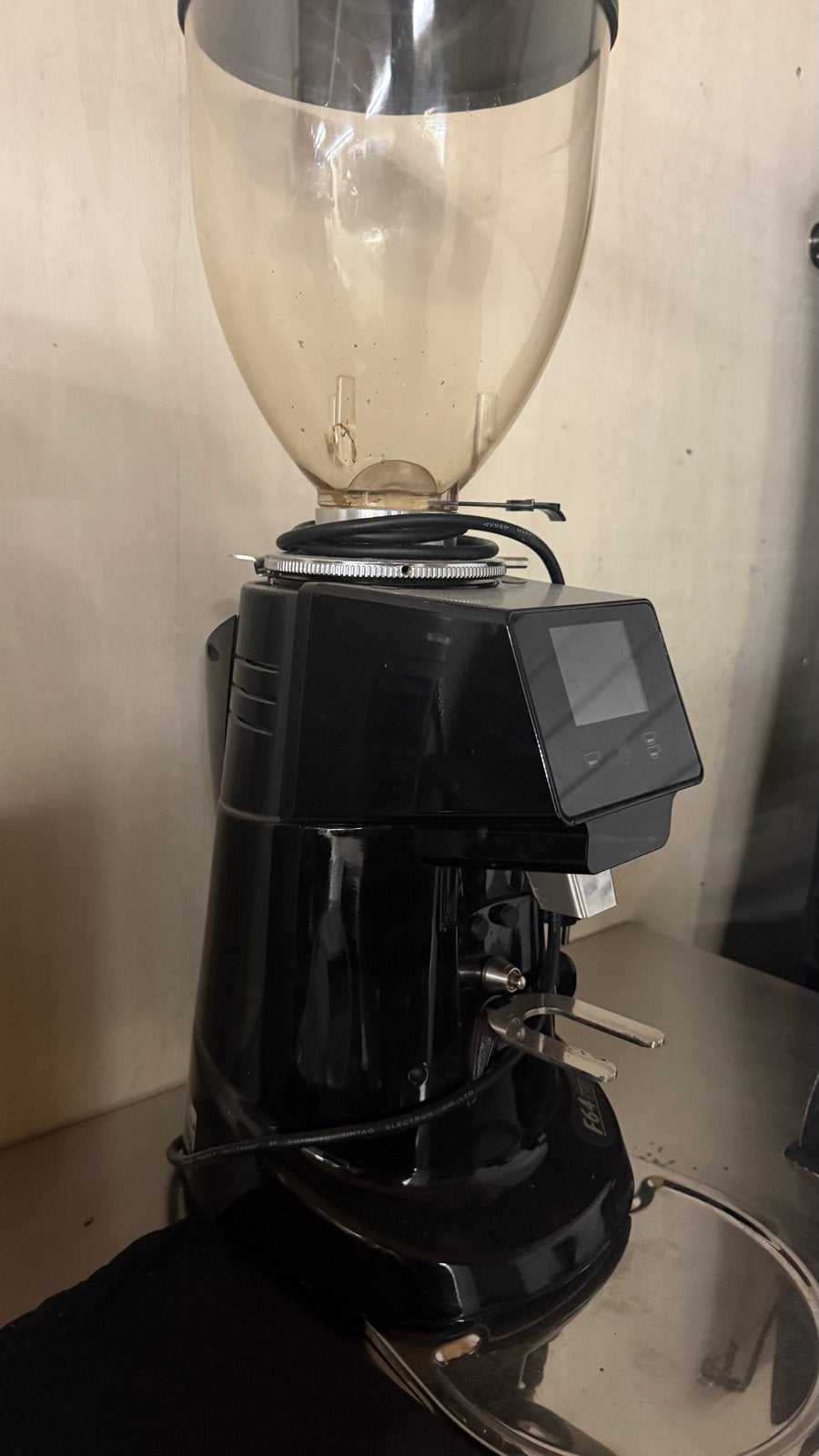 Fiorenzato F64 EVO Koffiemolen, Overige modellen, 10 kopjes of meer, Zo goed als nieuw, Koffiebonen