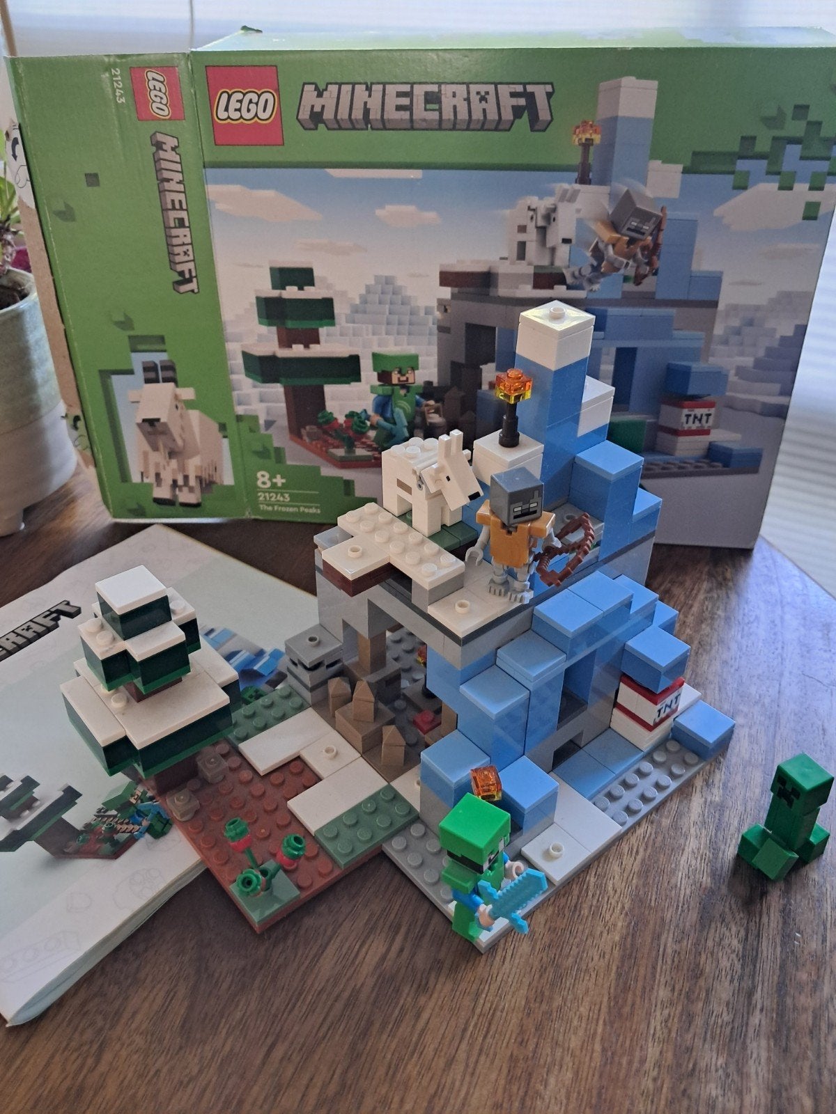 minecraft lego set 21243