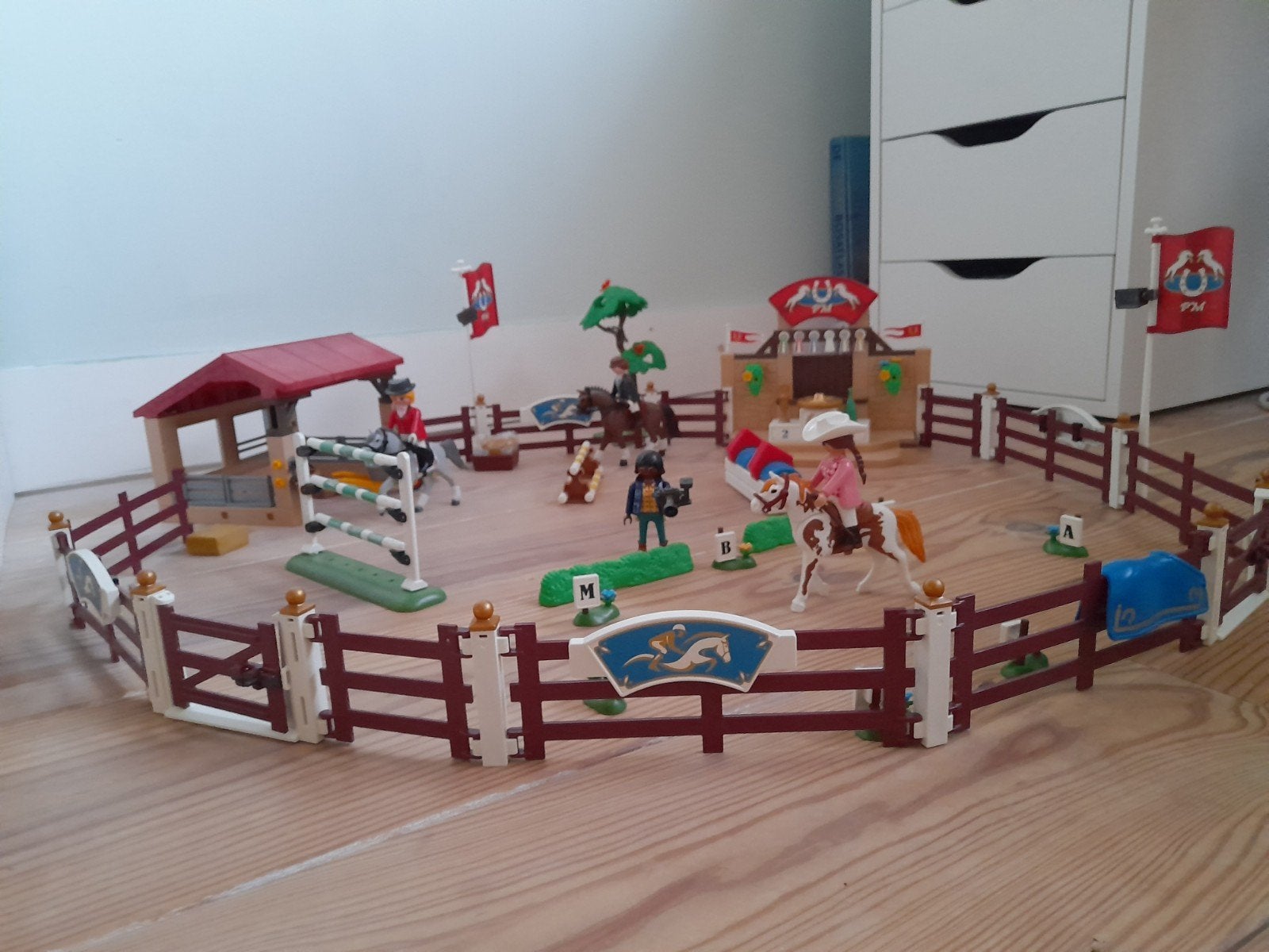 Playmobil Country Paardenshow 70337 - Complete Set, Ophalen of Verzenden, Zo goed als nieuw