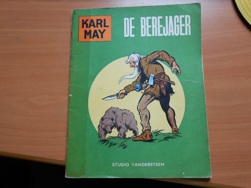 stripreeks Karl May nrs. 2,3 en 5 allen eerste druk, Gelezen, Ophalen of Verzenden, Studio Vandersteen, Meerdere stripboeken