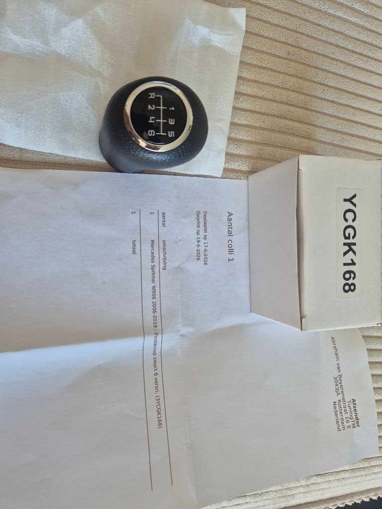 Pookknop Mercedes sprinter W906 2006-2019, Ophalen of Verzenden, Nieuw, Mercedes-Benz