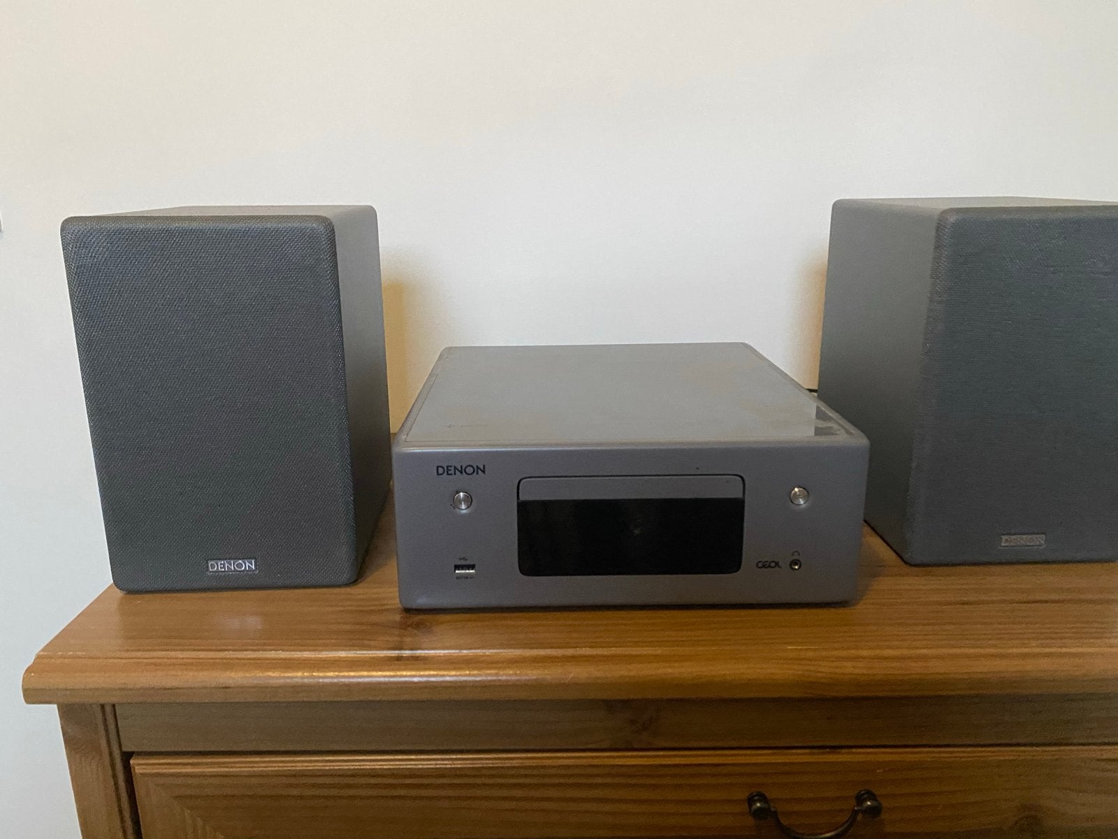 Denon CEOL N10 Netwerk CD Receiver met Speakers, Ophalen, Denon, Zo goed als nieuw, Microset