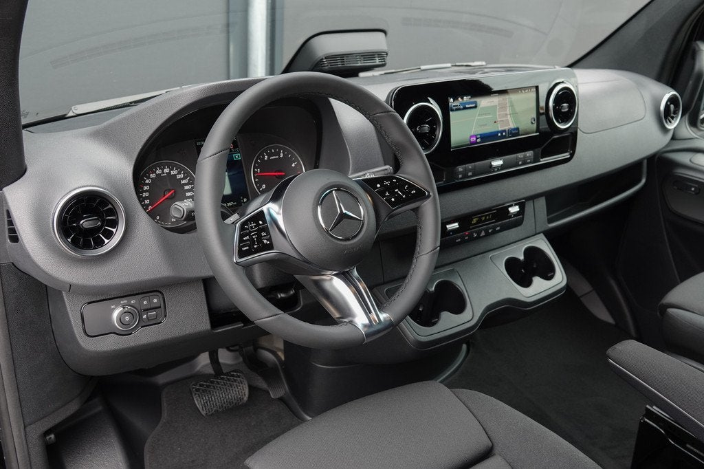 Mercedes-Benz Sprinter 4x4 319Cdi 190Pk 9G-tronic | L2H1 | 2, Automaat, Stof, Gebruikt, Zwart
