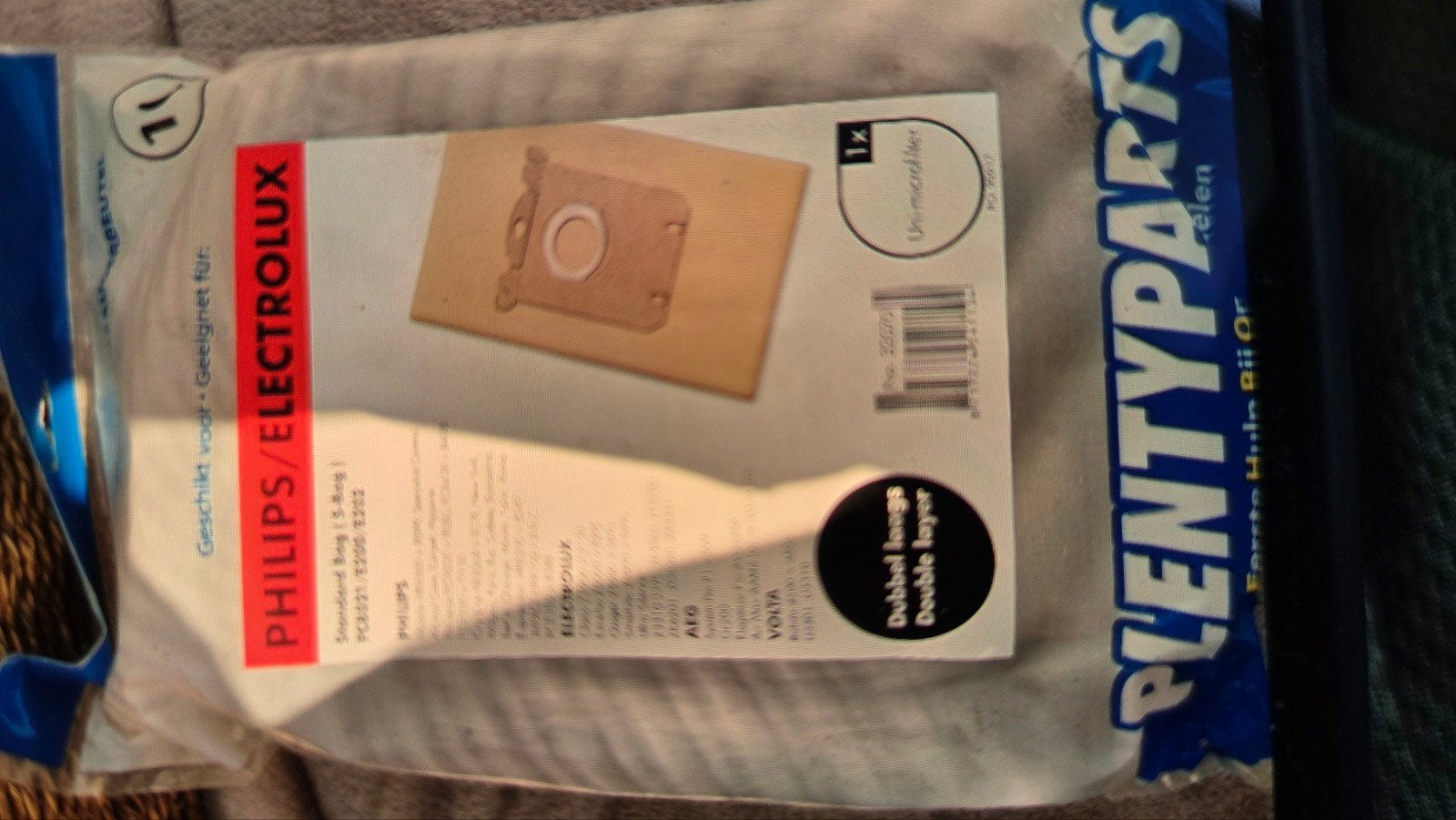 Stofzuigerzakken Philips/Electrolux - Dubbel laags, Stofzak, Inclusief accessoires, Philips, Overige typen