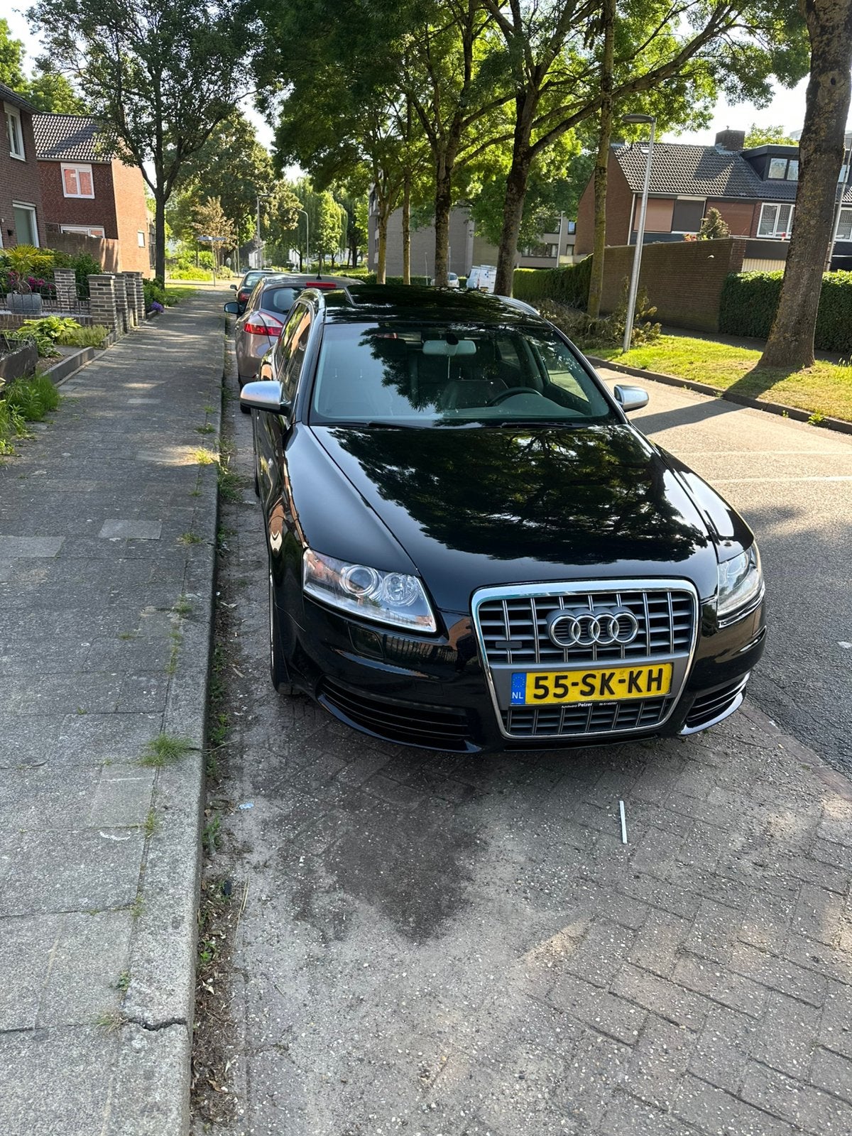 Audi A6 3.2 FSI 188KW Avant Quattro AUT 2005 Zwart, Auto's, Automaat, 1715 kg, Zwart, Stationwagon