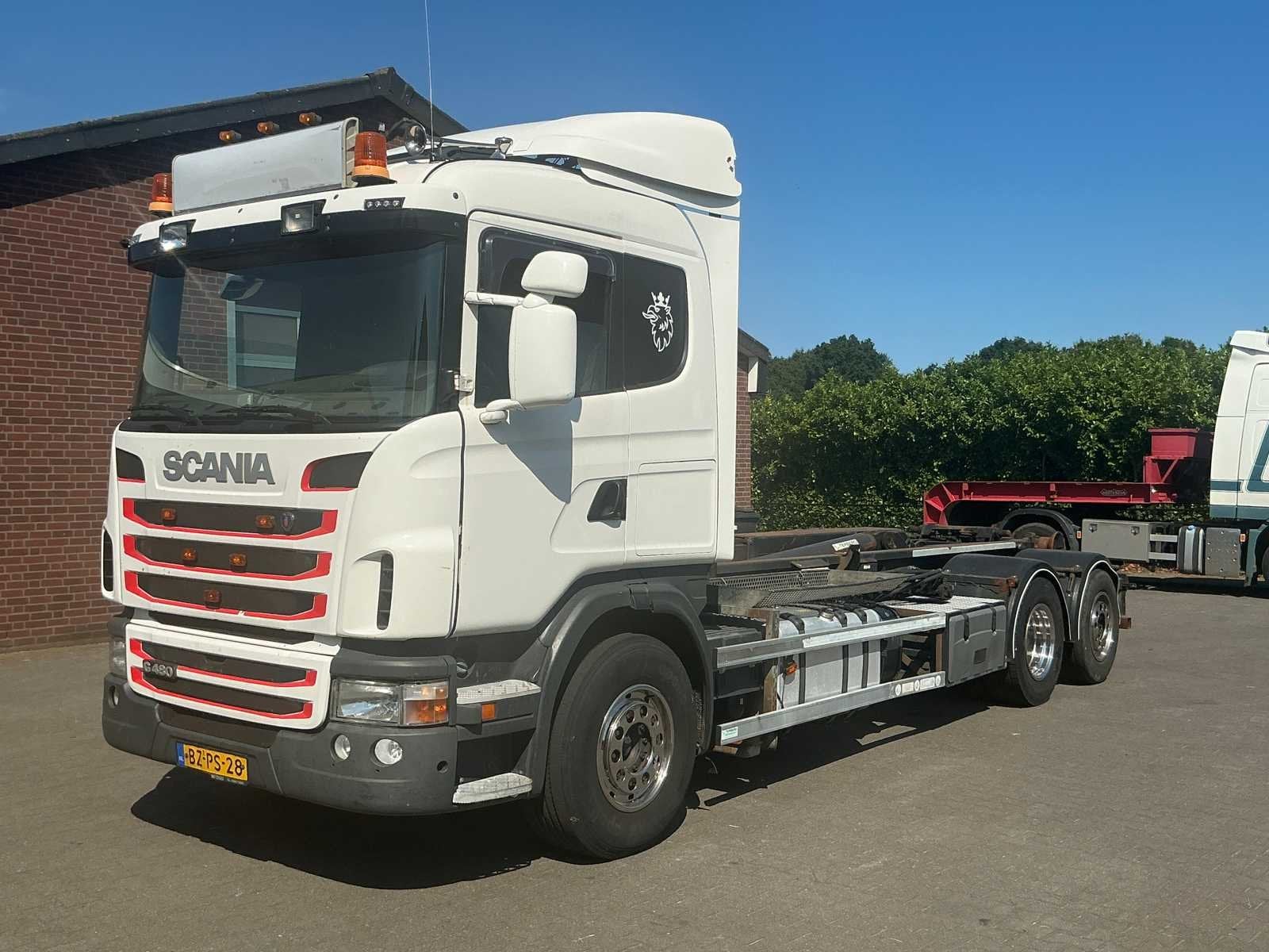 2011 Scania G480 Haakarm Vrachtwagen, Euro 5, Scania, Overige brandstoffen, Bedrijf