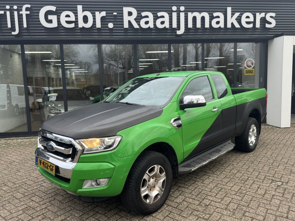 Ford Ranger 2.2 TDCi Limited Supercab*Leder*Navi*Camera*AHK*, Auto's, Ford, Bedrijf, Te koop, Ranger, 4x4, ABS, Achteruitrijcamera
