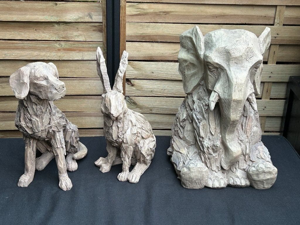NEXT UK Beelden: Hond, Konijn en Olifant, Ophalen, Gebruikt, Dier