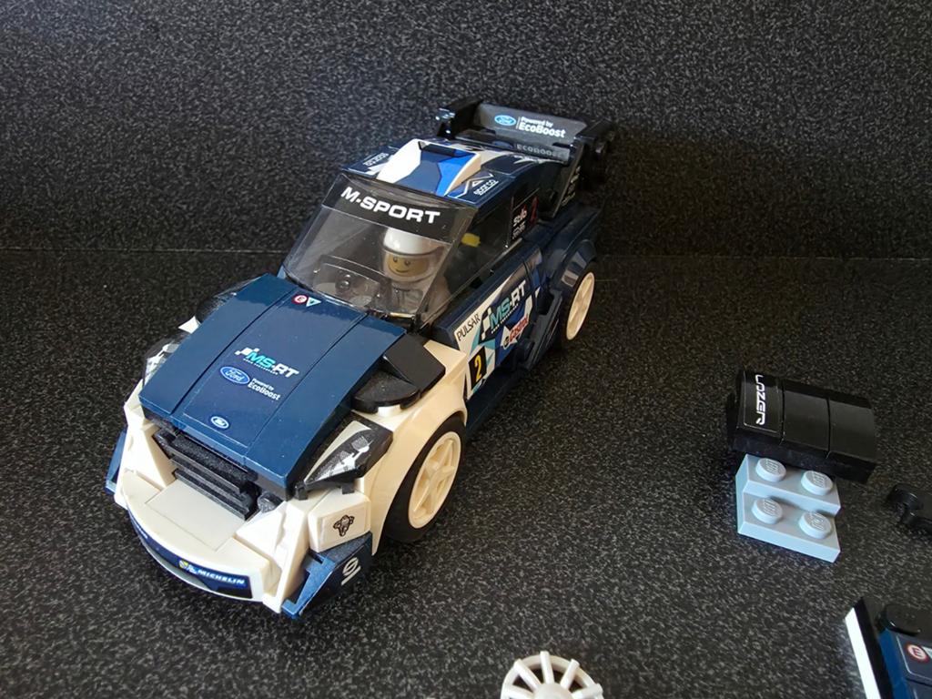 Ford m sport wrc 75885, Inclusief minifiguren, Lego, Zo goed als nieuw, Complete set